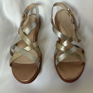 Cole Haan Analeigh Grand strap sandles gold silver rose gold 9b